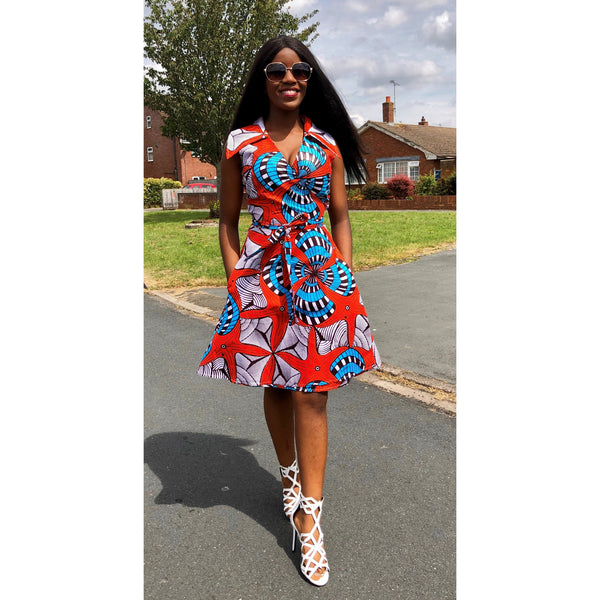 African Wrap Dress – AfricanFashionAllure